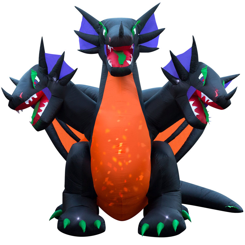 inflatable yard dragon